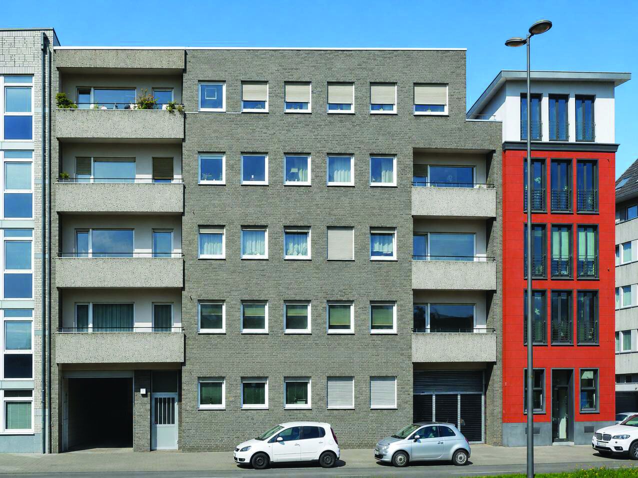 Außenansicht des Gebäudes Holzmarkt 59 in Köln